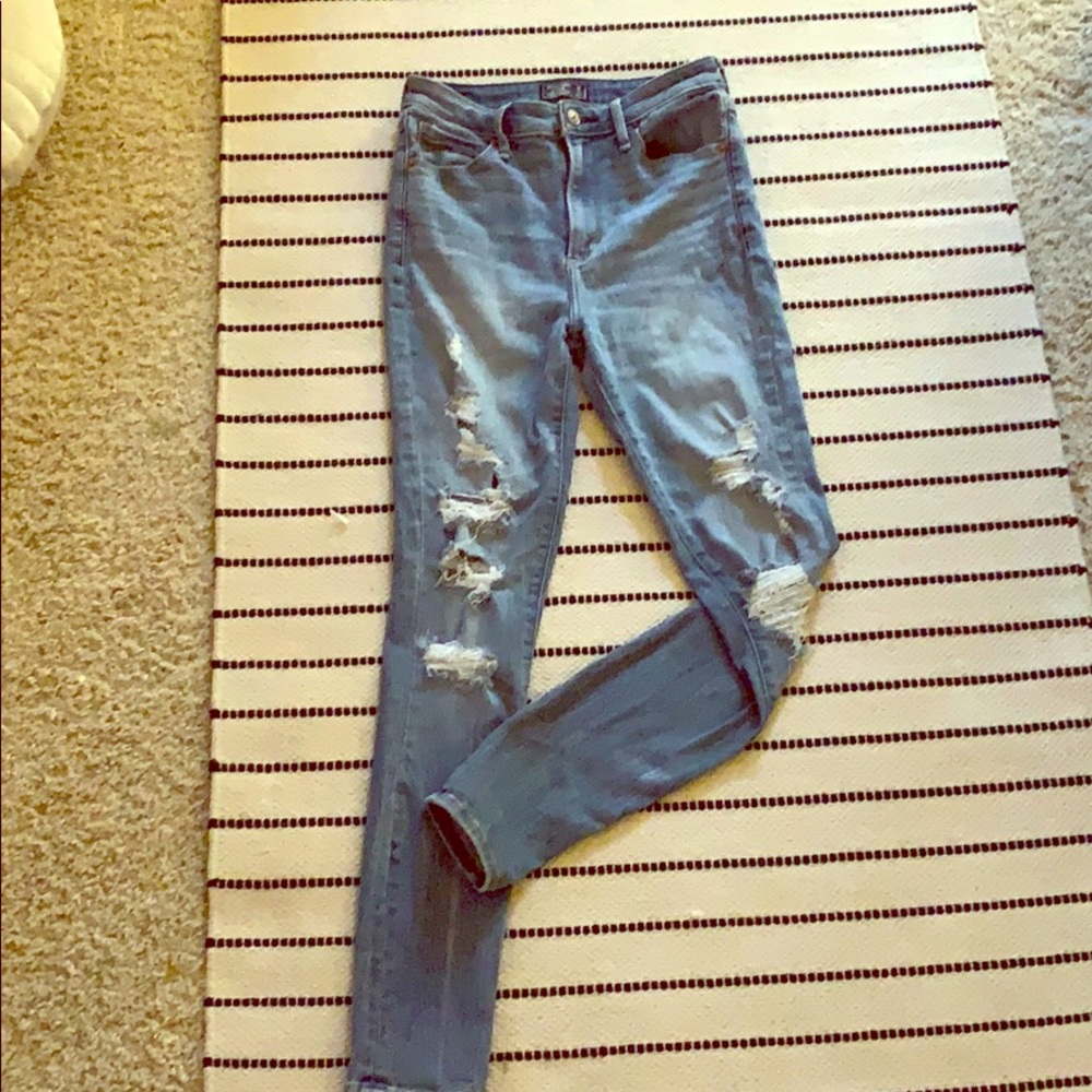 A&F Simone High Rise Super Skinny Jeans